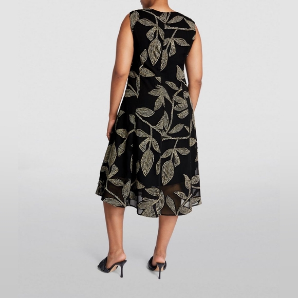 Marina Rinaldi - Black Donata Dress - Read for Sizing - Picture 2 of 14